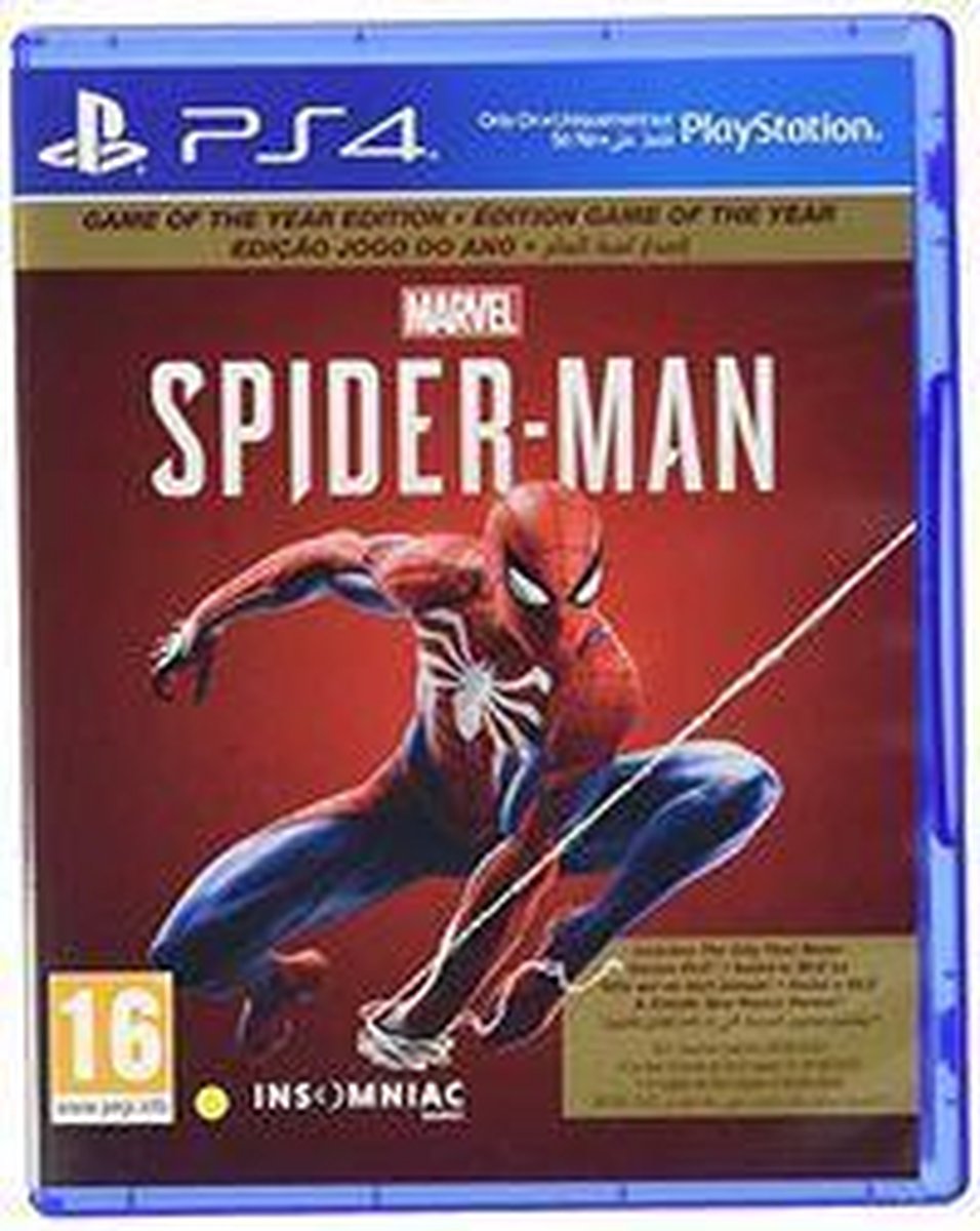 Spider-Man: Game of the Year Edition (English/French/Portuguese/Arabic Box)  /PS4 | Games | bol.com