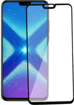 Honor 8a Screenprotector - Full Cover Screenprotector - Case-Friendly - Zwart