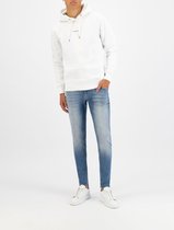Purewhite -  Heren Relaxed Fit   Hoodie  - Wit - Maat S