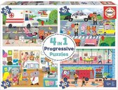 Puzzel Educa 20-40-60-80 dieren (48 pcs)