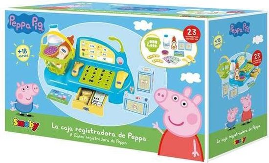 Afbeelding van het spel Speelgoedkassa Peppa Pig Simba Plastic (23 pcs)