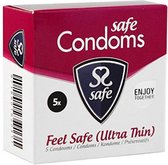 Feel Safe Condooms Ultra-Dun (5 st) Safe 20411