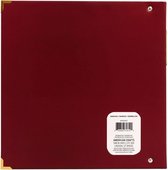 We R Memory Keepers Paper wrapped Album - 27.9x21.6cm Maroon