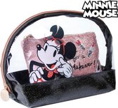 Toilettas Minnie Mouse Zwart (2 pcs)