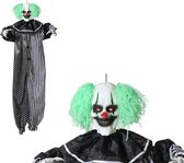 Hangende Clown Halloween (120 x 18 x 17 cm)