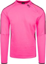 Robey Performance Cross-Zip Top - Neon Pink - 2XL