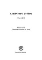 Kenya General Elections, 4 March 2013
