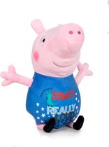 Berjuan Knuffel Peppa Pig Junior 20 Cm Pluche Blauw