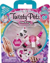 Twisty Petz Beauty, Series 5, Nellzy Panda verzamelarmband met nagelstickers, voor kinderen vanaf 4 jaar en ouder