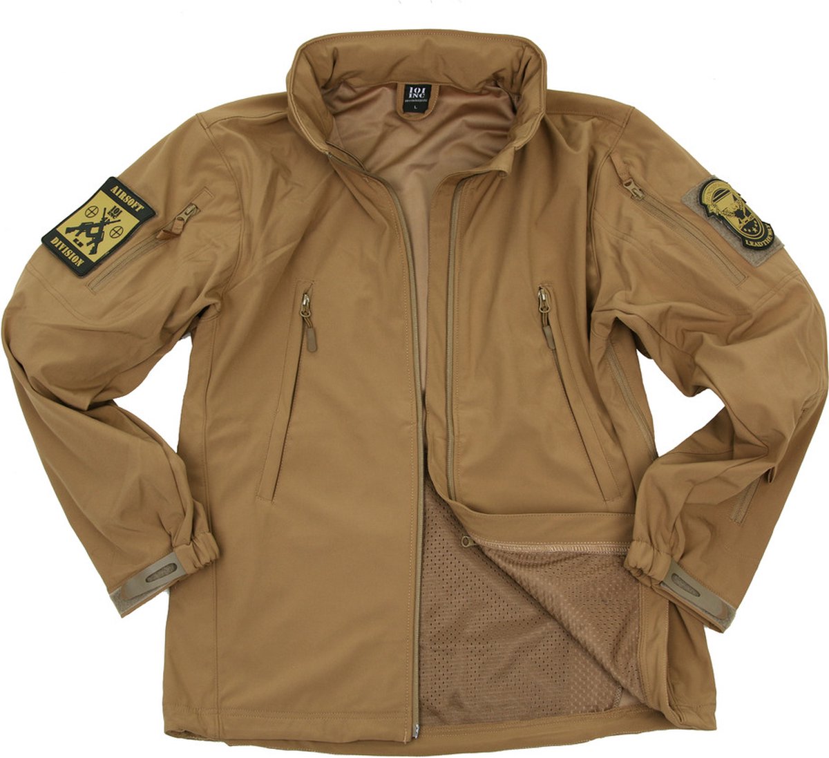 101inc Softshell Jack Tactical new version Khaki