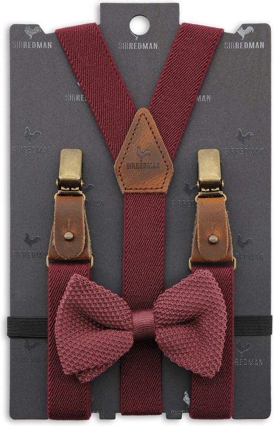 Sir Redman - Bretels met strik - bretels combi pack Charming Chambré