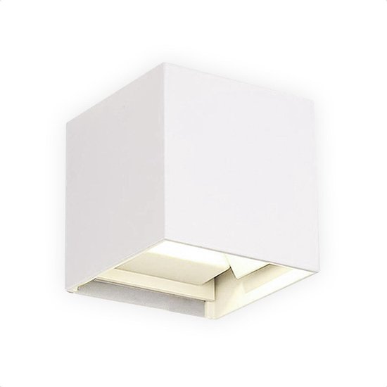 SensaHome Cube - Moderne LED Wandlamp voor Buiten en Binnen - Design  Buitenverlichting... | bol.com