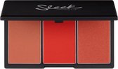 Sleek Blush By 3 Blush Palette -  Flame