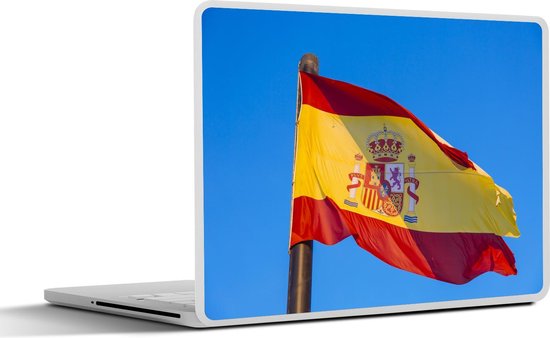Sticker pour ordinateur portable - 12,3 pouces - Le drapeau national de l' Espagne | bol.com
