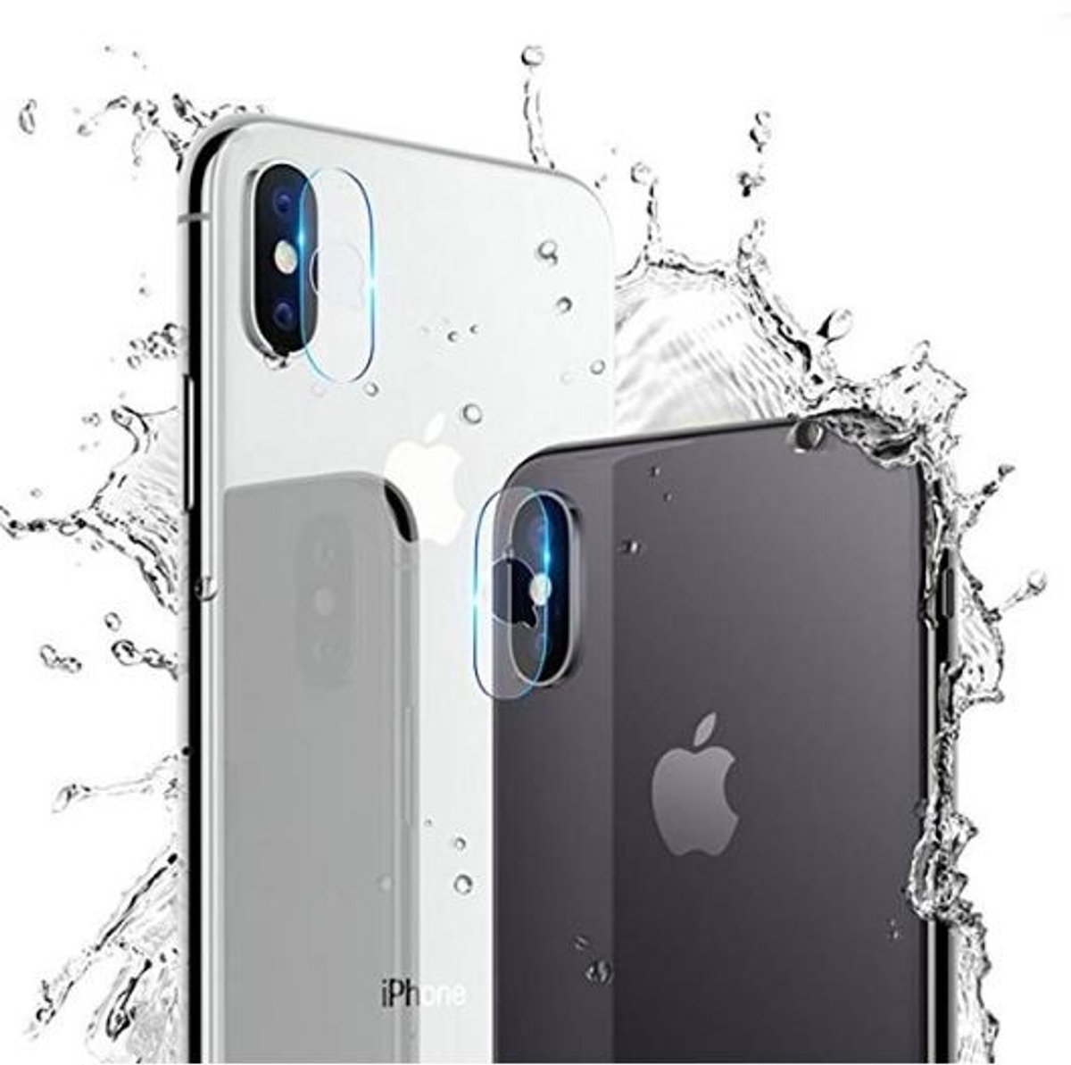 ShieldCase Tempered Glass Camera Lens protector geschikt voor Apple iPhone Xs Max - 2 stuks - Krasbestendige Lens Protector - Hoogwaardige Bescherming voor Camera - Premium Lens Bescherming - Glazen Cameralens Cover