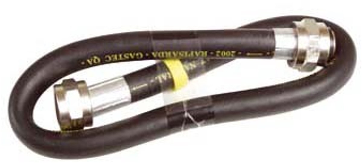 Bonfix Gasslang rubber zwart 100 CM