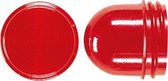 Jung lens lischts.e. basis element Lens, rood, uitvoering lens. vlak (rond)