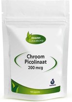 Chroom Picolinaat  - 100 caps - Vitaminesperpost.nl