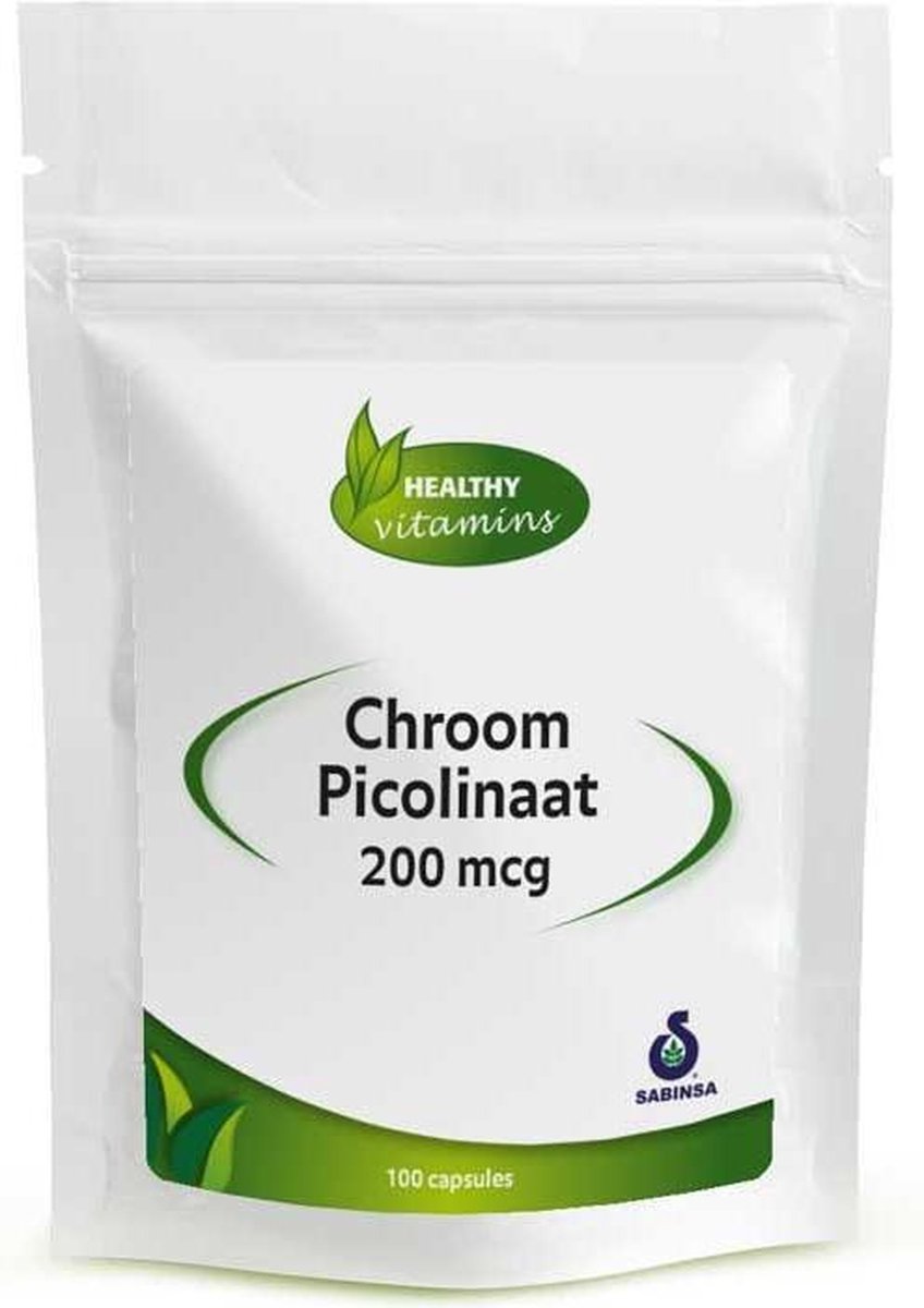 Chroom Picolinaat | 100 capsules | Vitaminesperpost.nl - Healthy Vitamins