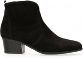 Gabor  - Enkellaars Suede - Black - 41