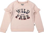 DJ Dutchjeans meisjes sweater Wild and Free Powder Pink