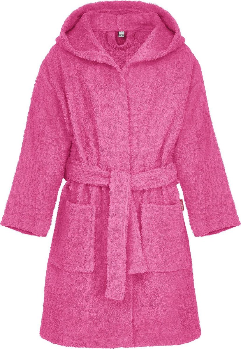 Playshoes - Badjas van badstof voor kinderen - Roze - maat 98-104cm