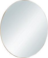 Spiegel - Trion Mali - Ø50cm - Wandspiegel in Frame - Goud - BES LED