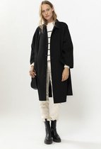 Sissy-Boy - Zwarte wollen jas met ceintuur