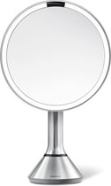 Simplehuman - Spiegel met Sensor - Rond - 5x Vergroting - Zilver