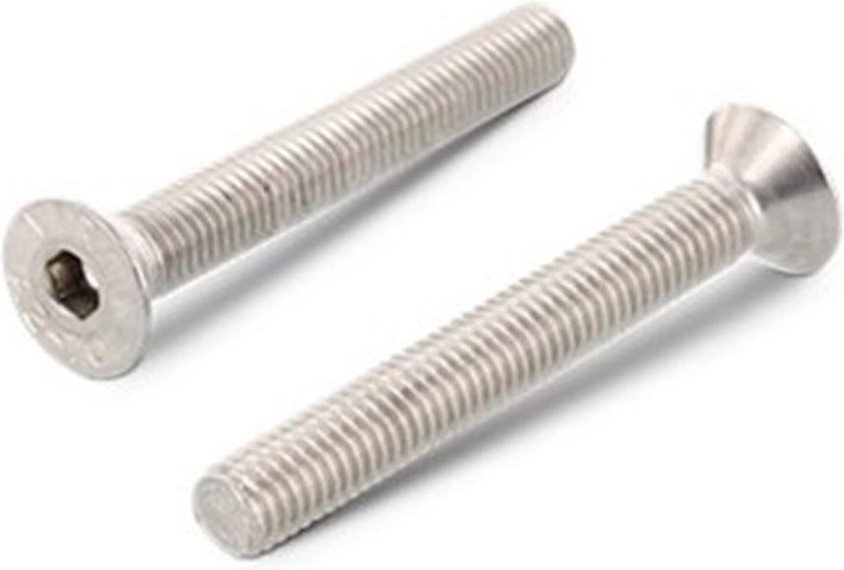 Inbusbout Din7991 Vk M4X12Mm Rvs A2 - 200 stuks
