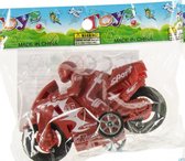 speelgoedmotor junior 8,5 cm rood