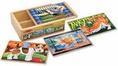 Huisdieren puzzel set