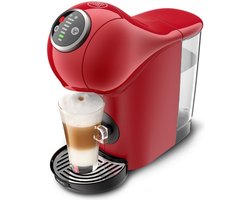 KRUPS Genio S Plus - Espressomachine BooFunction XL Warme en koude dranken - Ontkalkingsindicator - Rood - YY4444FD