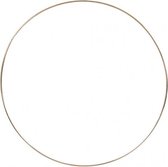 metalen draadring 3 mm goud 30 cm per stuk