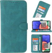 Wicked Narwal | Wallet Cases Hoesje voor Samsung Samsung Galaxy A22 5G Donker Groen