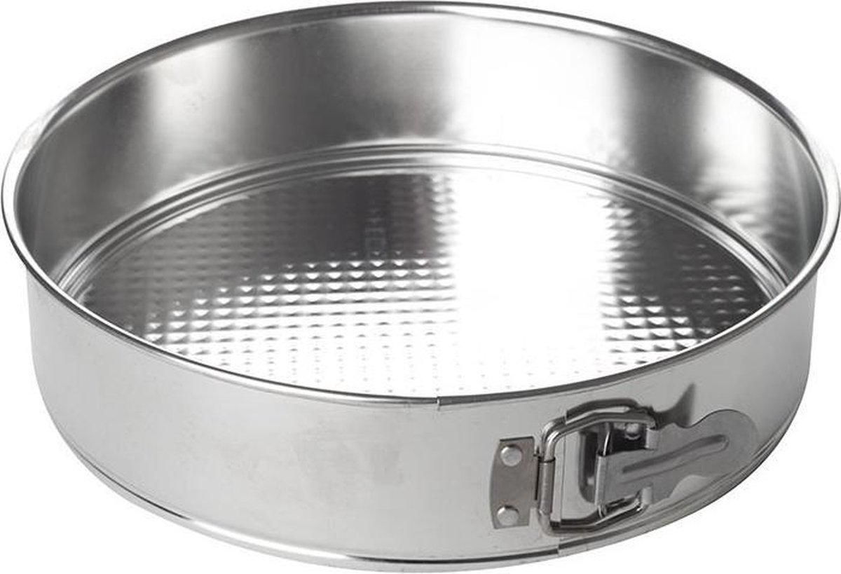 Tortownica ronde springvorm - Bakvorm - Cakevorm -  Ø 22 cm zilver