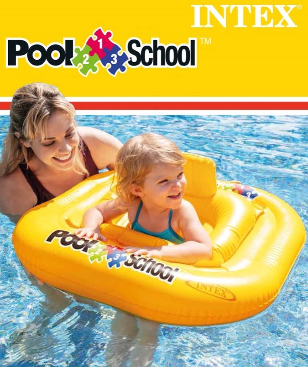 Intex Zwemstoel baby float deluxe 12 jaar