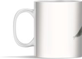 Mok - Narwal - Hoorn - Waterverf - 350 ml - Beker
