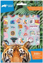 Animal Planet Stickervellen Junior 14,5 X 21,5 Cm Papier 4 Stuks