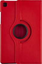 Rood Tablethoesje voor Samsung Tab A7 10.4 (2020) - Book Case - (T500-T505) - 360 graden draaibaar