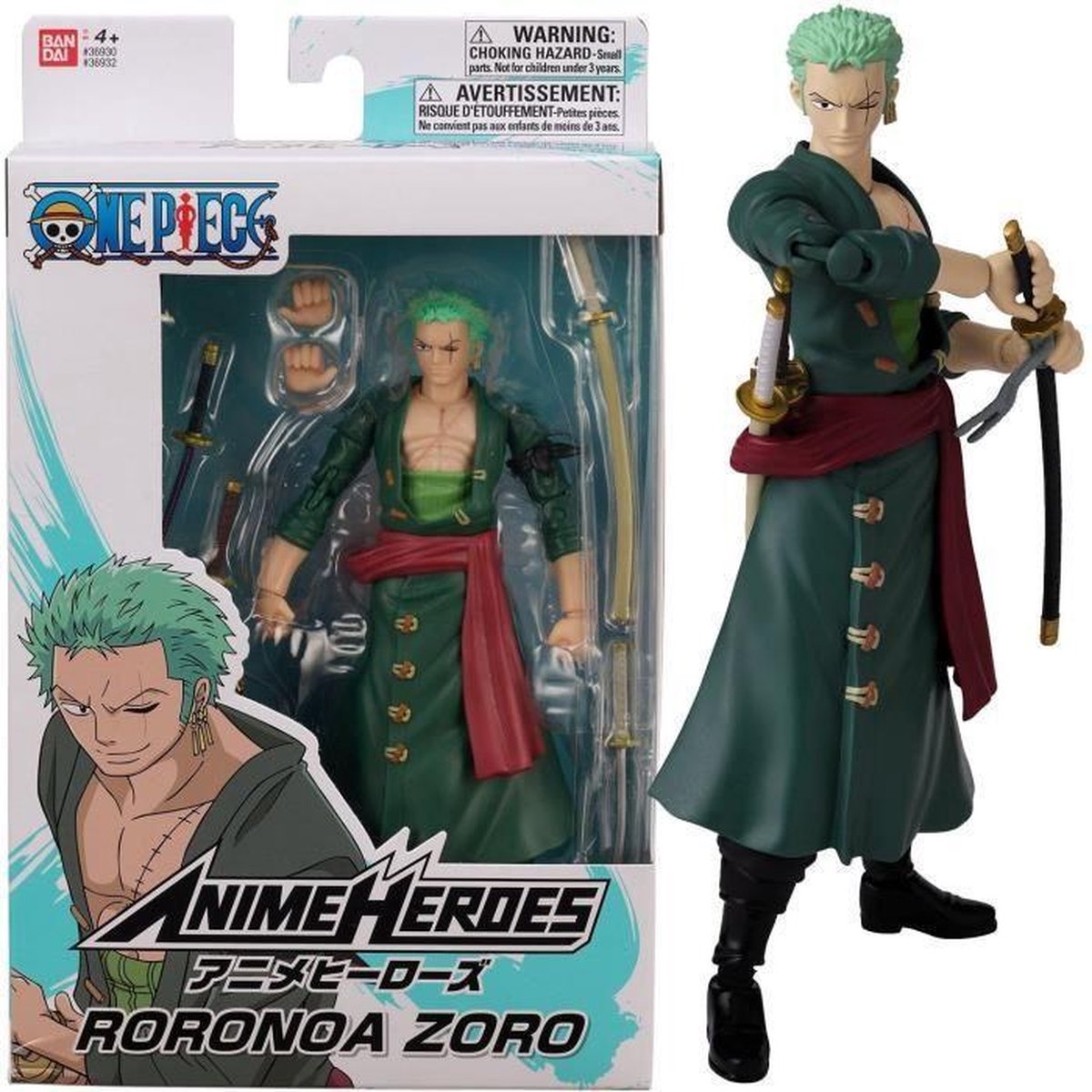 Anime Heroes ONE PIECE vol.7 Sabaody Archipelago Arc: Zoro - My Anime Shelf