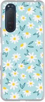 Smartphonebooster Telefoonhoesje - Back Cover - Geschikt Voor Sony Xperia 5 II - Blue En Blue