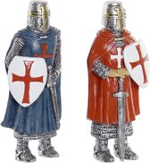 Decoratieve figuren DKD Home Decor Hars (2 pcs) (6 x 5 x 15 cm)