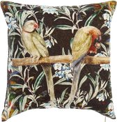 Kussen DKD Home Decor Multicolour Katoen Vogels (1 pcs) (45 x 10 x 45 cm)