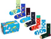 Happy Socks 7 day giftbox 7P multi - 36-40