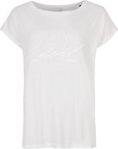 O'Neill T-Shirt Women Essential Graphic Tee Poeder Wit L - Poeder Wit 100% Katoen Round Neck