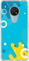 Smartphonebooster Telefoonhoesje - Back Cover - Geschikt Voor Nokia 7.2 - Blue En Blue