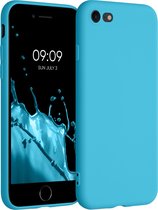 kwmobile telefoonhoesje voor Apple iPhone SE (2022) / SE (2020) / 8 / 7 - Hoesje voor smartphone - Back cover in zeeblauw