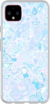 Smartphonebooster Telefoonhoesje - Back Cover - Geschikt Voor Google Pixel 4 XL - Blue En Blue