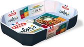 Serveerschaal Pyrex Grijs (33 x 22 cm)